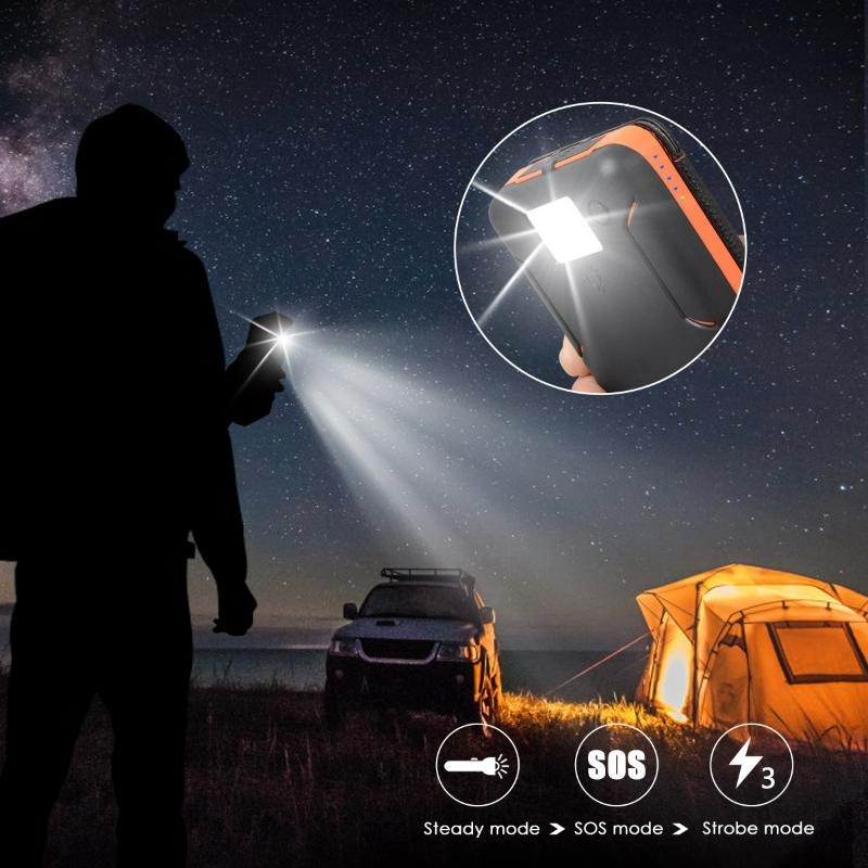 پاوربانک خورشیدی Solar4Fold مدل SC15 ظرفیت 20000mAh image gallery