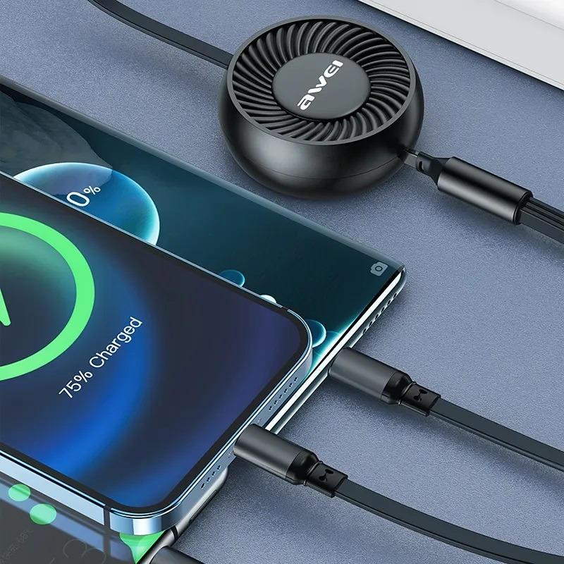 کابل تبدیل 1به3 آوی مدل Awei CL136 image gallery