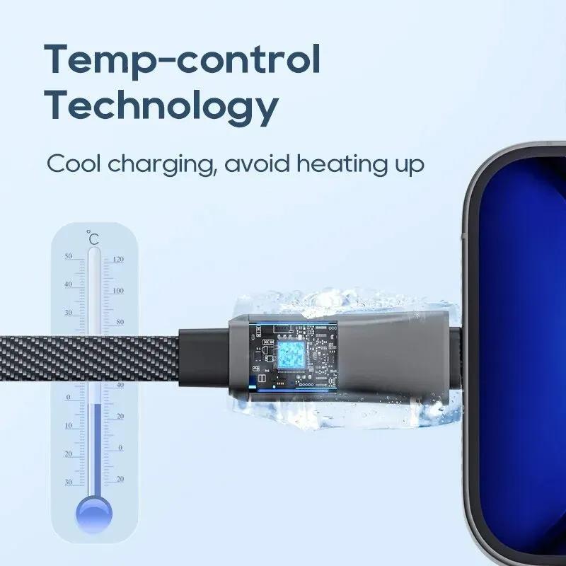 کابل تبدیل Type-C و USB به Type-C و لایتنینگ  kuulla مدل KL-X73 طول 2 متر image gallery