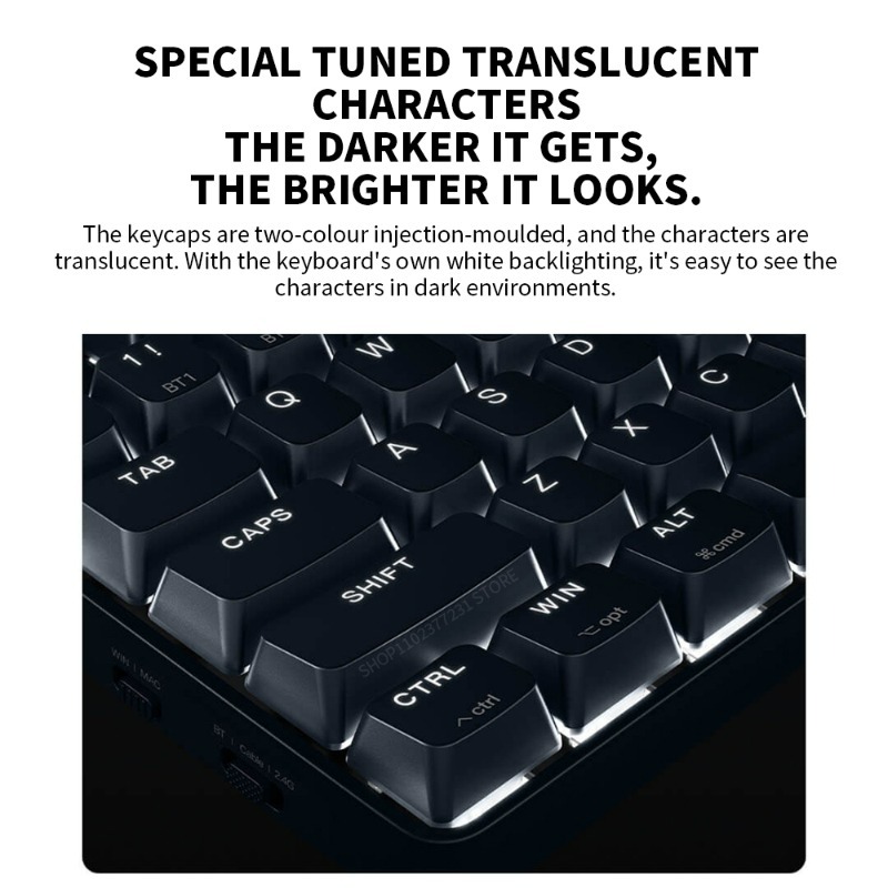 کیبورد مکانیکال شیائومی مدل JXJP02MW Wired Mechanical image gallery