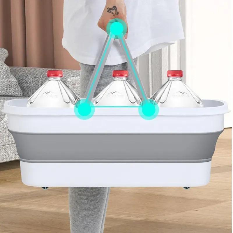 سطل تاشوی سیلیکونی Fold Bucket image gallery