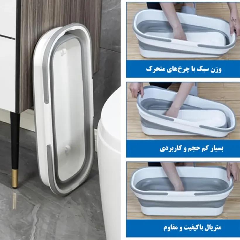 سطل تاشوی سیلیکونی Fold Bucket image gallery