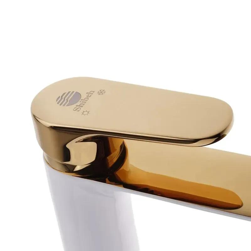 شیر روشویی پایه بلند شیبه مدل لاله image gallery