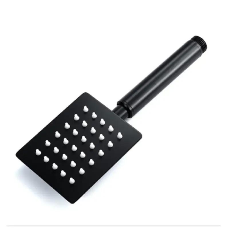 سردوش حمام مدل Flat Steel مجموعه دو عددی image gallery