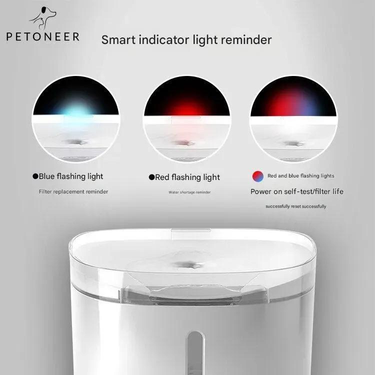 ظرف آبخوری حیوانات خانگی شیائومی Petoneer مدل 1.9L WF004 + سه عدد فیلتر اضافی image gallery