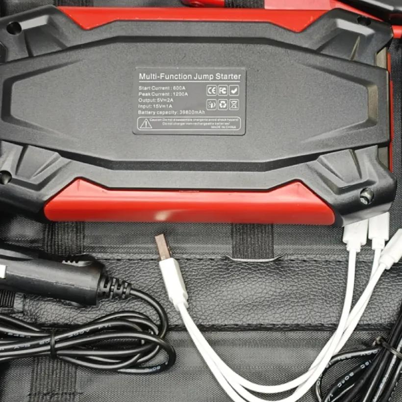 جامپ استارتر و شارژر بیسیم اضطراری مدل Zuix 600A با ظرفیت 12000mAh image gallery