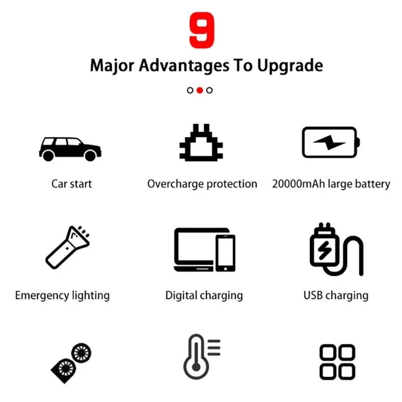 جامپ استارتر Torch Power ظرفیت 20000mAh image gallery