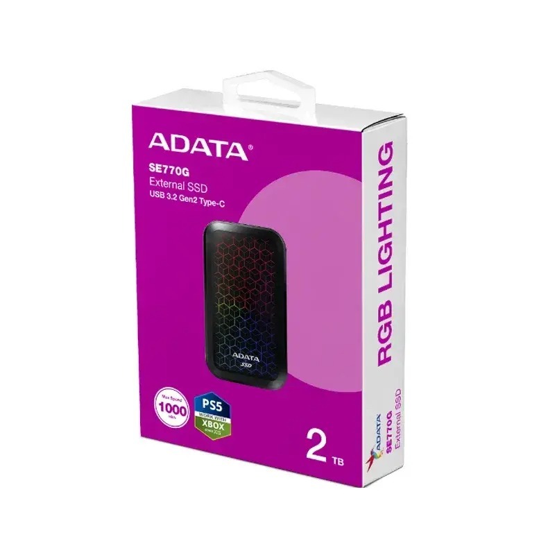 هارد اکسترنال ای دیتا مدل SSD SE770G با ظرفیت 2 ترابایت image gallery