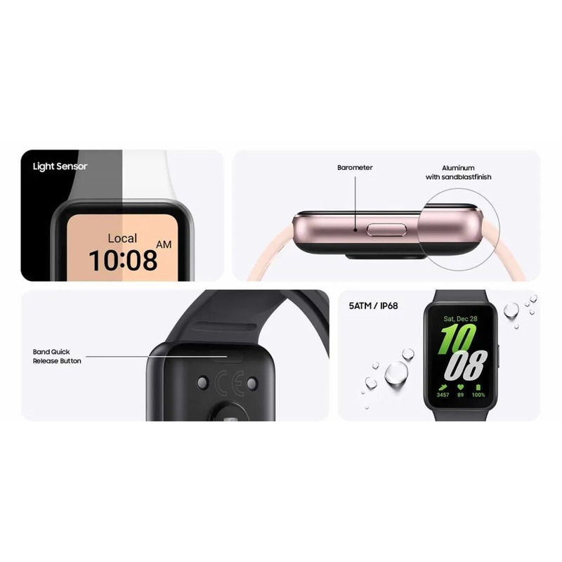 ساعت هوشمند سامسونگ مدل Galaxy Fit3 SM-R390 سایز 40mm image gallery