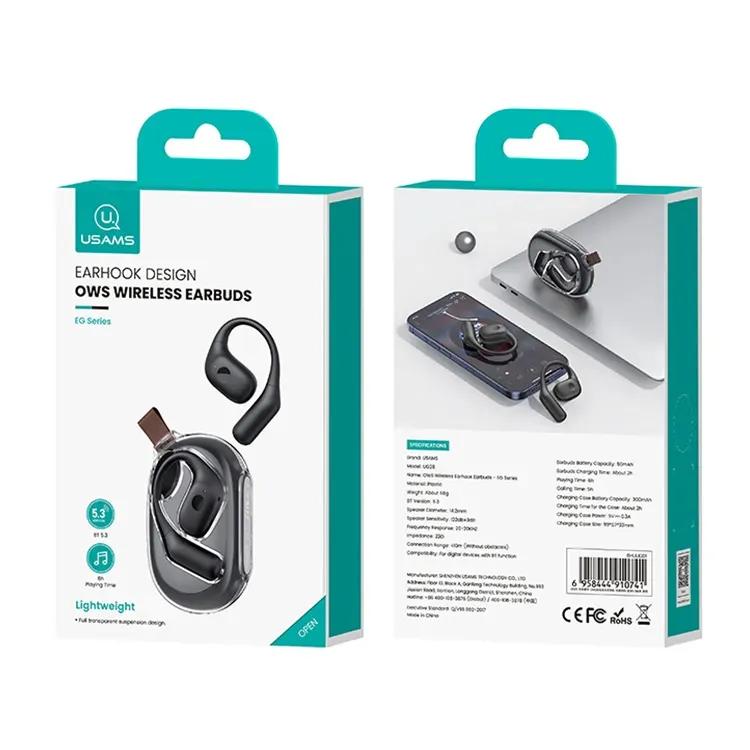 هدفون بی سیم یوسمز مدل USAMS- UG26 wireless earhook image gallery