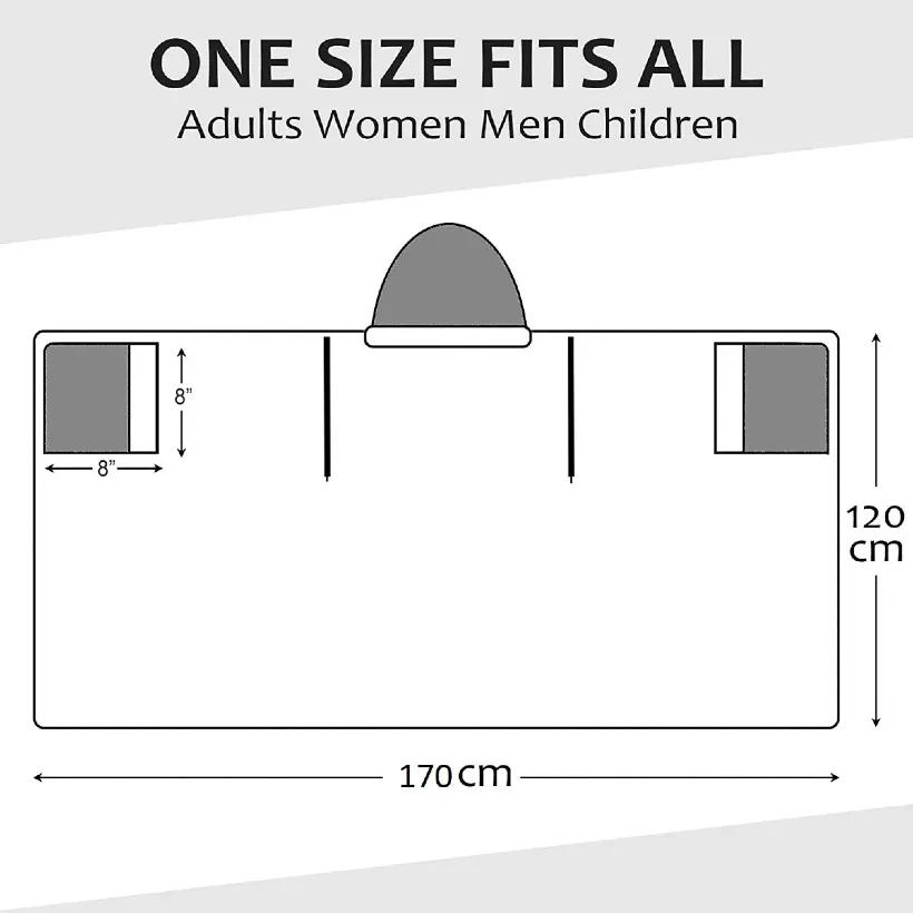 پتو مسافرتی مدل تن پوش طرح Bear سایز 120x170 سانتی متر image gallery