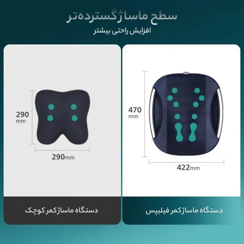 ماساژور حرارتی کمر و پا فیلیپس مدل  PPM4501BU/97 image gallery