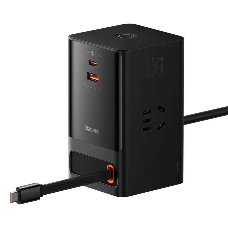 هاب شارژر 4 پورت بیسوس مدل   Power Combo 65W توان 65 وات image gallery