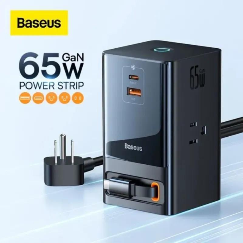 هاب شارژر 4 پورت بیسوس مدل   Power Combo 65W توان 65 وات image gallery