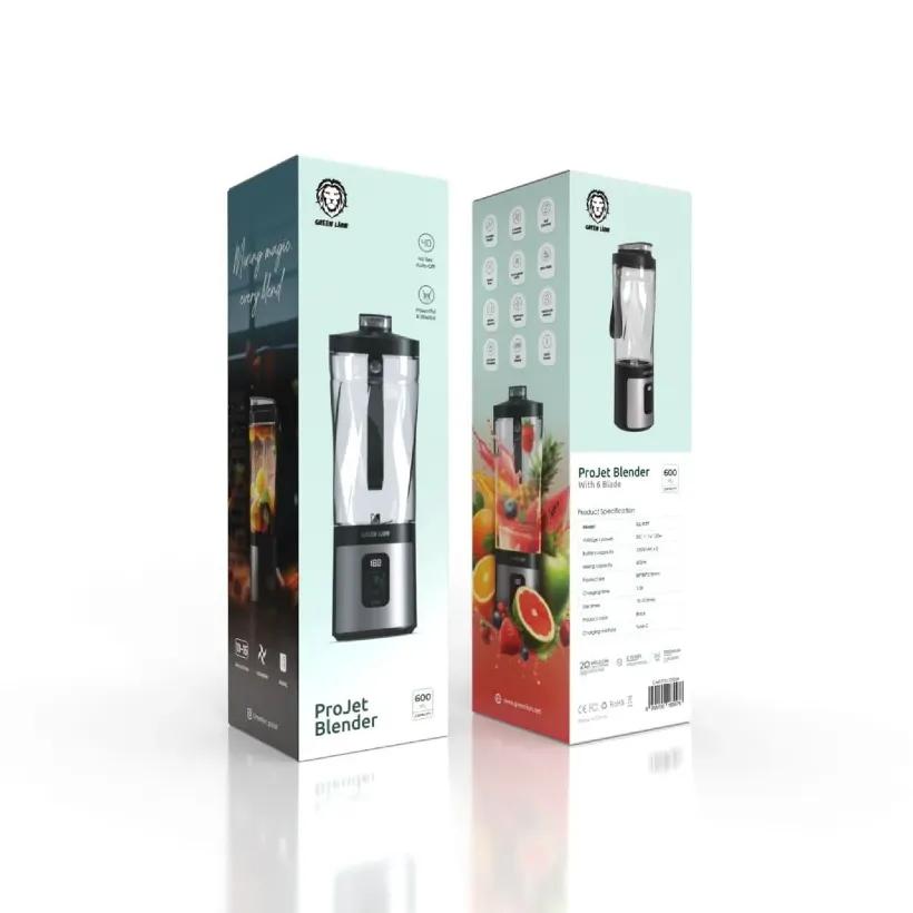 مخلوط کن قابل حمل گرین لاین مدل Projet Blender GNPJ7BLDRBK ظرفیت 600 میلی لیتر image gallery