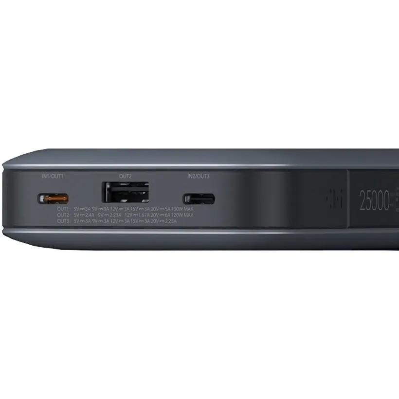 پاوربانک 25000 شیائومی مدل ZMI 20 mobile power supply QB826 توان 200 وات image gallery