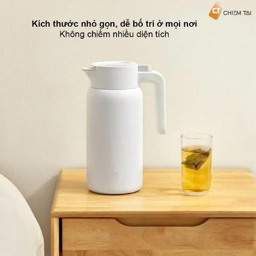 فلاسک شیائومی مدل Insulated Kettle XMBWH01PL ظرفیت 1.8 لیتر image gallery