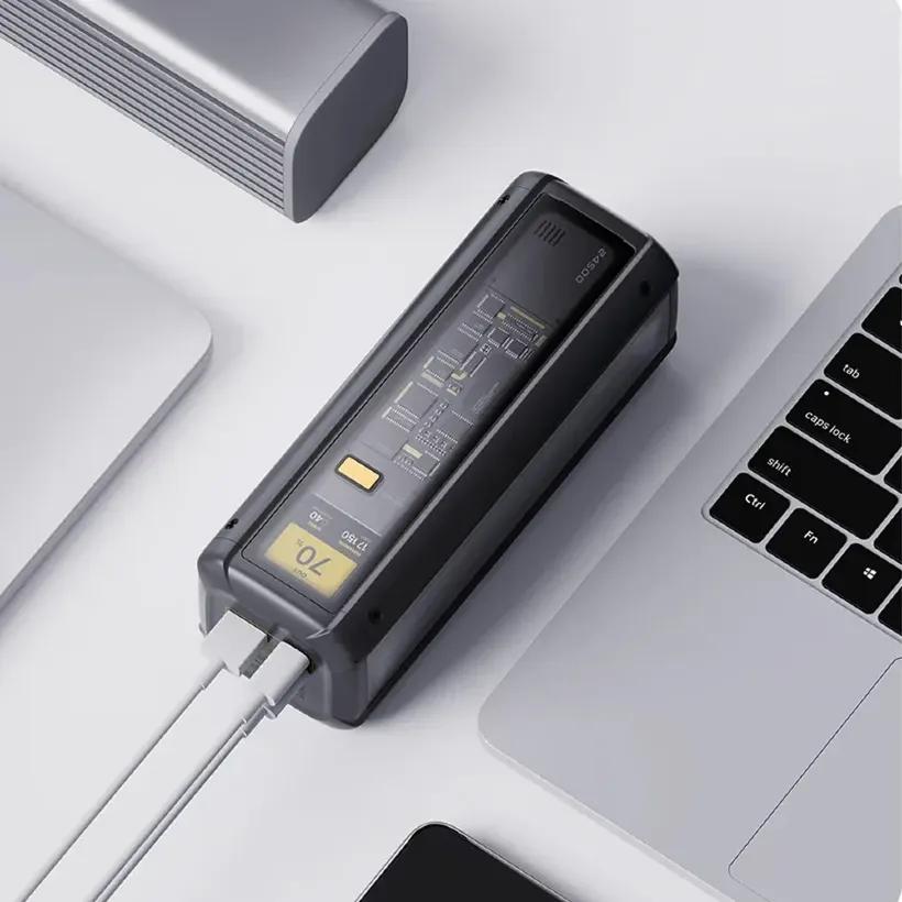 پاوربانک 25000 شیائومی مدل Power Bank P03MI توان 212 وات image gallery