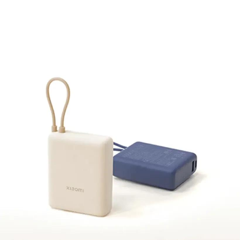 پاوربانک 10000 شیائومی مدل Power Bank PB1033MI توان 33 وات همراه با کابل متصل image gallery
