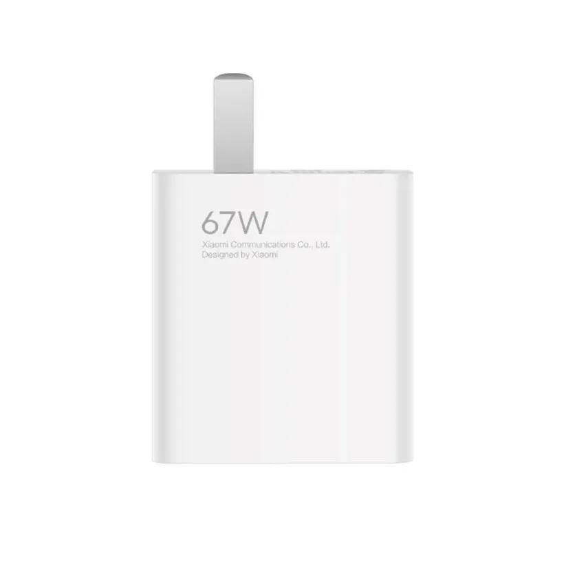 شارژر اصلی فست شارژ شیائومی مدل Mi MDY-12-EF 67W Charger Set توان 67 وات همراه کابل image gallery