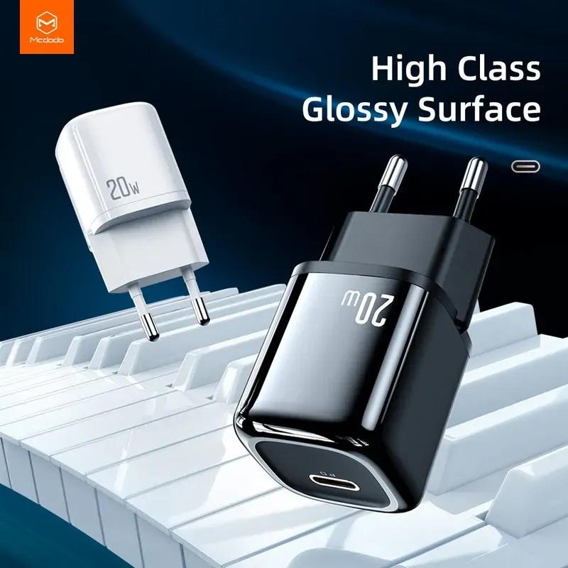 شارژر دیواری مک دودو مدل CH-8291 PD Type C Mini Charger توان 20 وات image gallery
