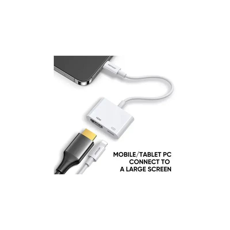 تبدیل لایتنینگ اتصال همزمان شارژر و HDMI مدل S-H141 image gallery