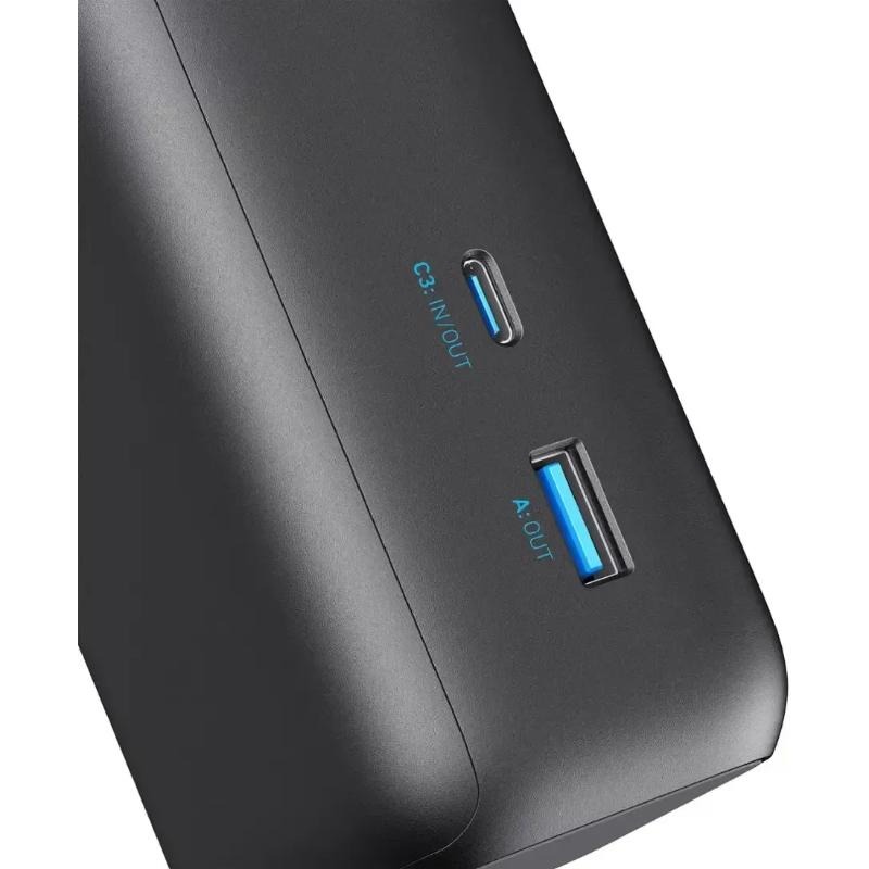 پاوربانک 25000 انکر مدل A1695 Zolo Power Bank توان 165 وات همراه با کابل متصل image gallery