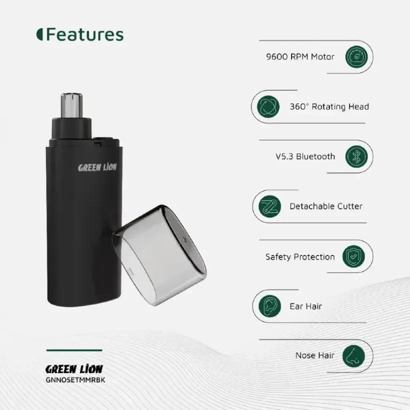موزن گوش و بینی شارژی گرین لاین مدل Nose Pro image gallery