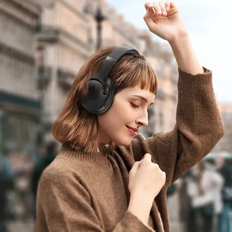 هدفون بلوتوث ایس فست مدل H4 ANC Wireless Headset image gallery