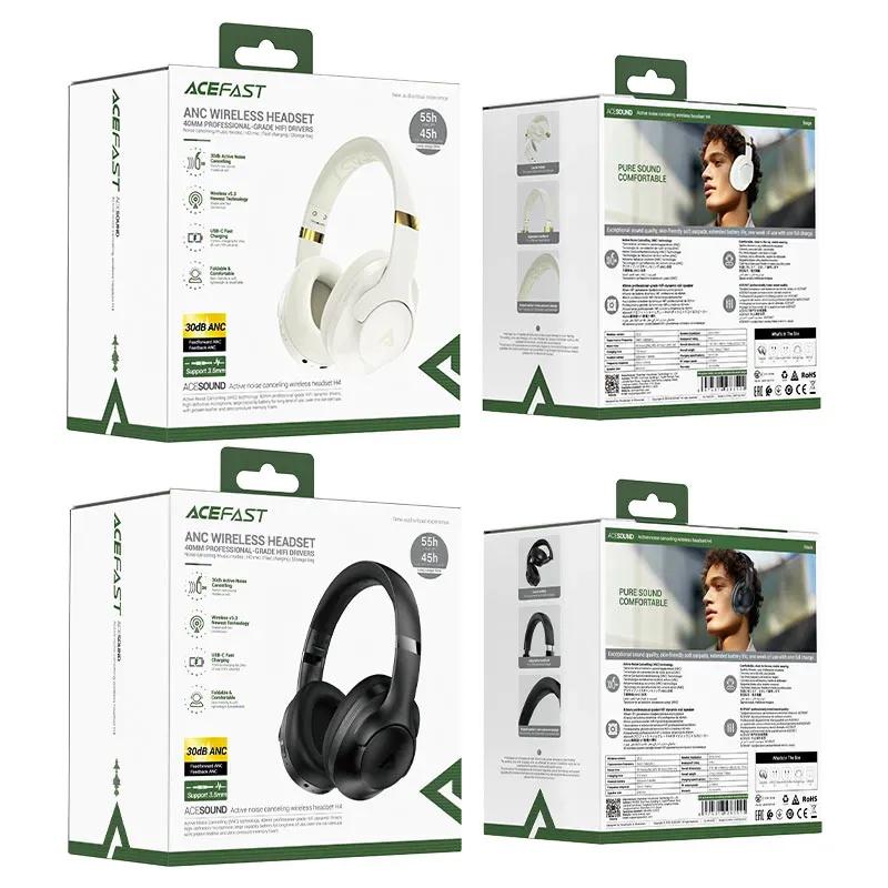 هدفون بلوتوث ایس فست مدل H4 ANC Wireless Headset image gallery