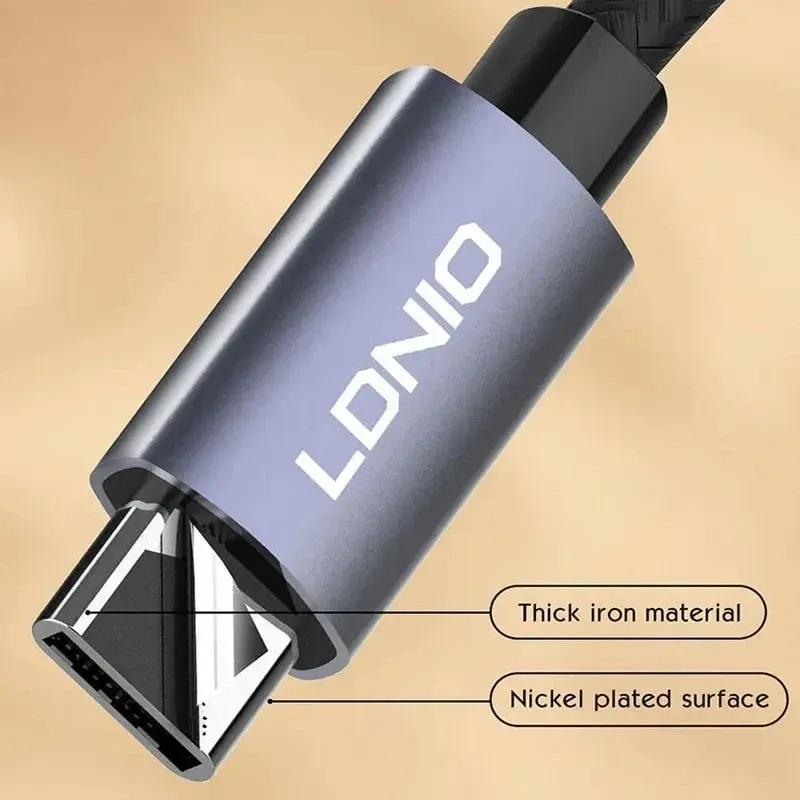 هاب 4 پورت تایپ سی الدینیو مدل DS-34C image gallery