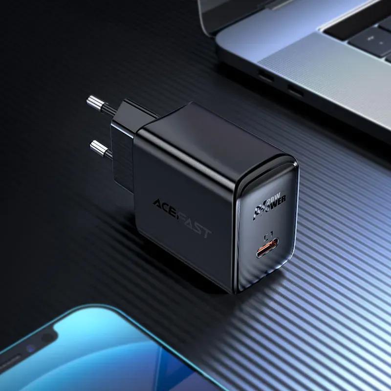 شارژر دیواری ایس فست مدل A1 PD3.0 توان 20 وات image gallery