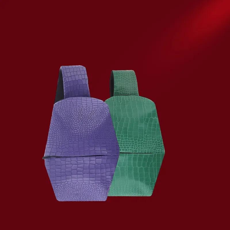 کوله پشتی شیائومی مدل چرمی پوست ماری Fendoli Sling Bag  image gallery