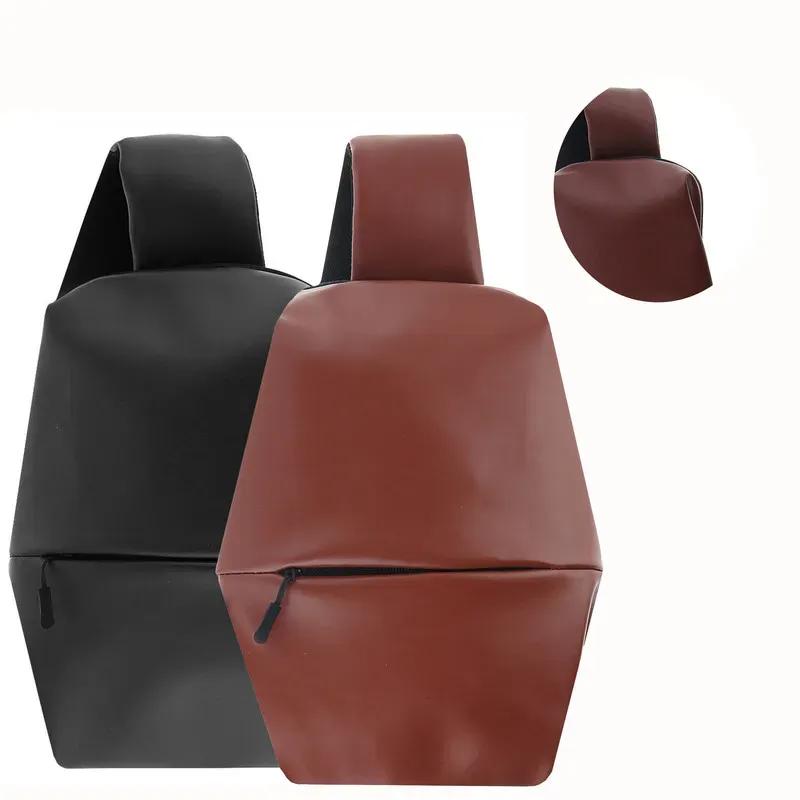 کوله پشتی شیائومی مدل چرمی ساده Fendoli Sling Bag image gallery