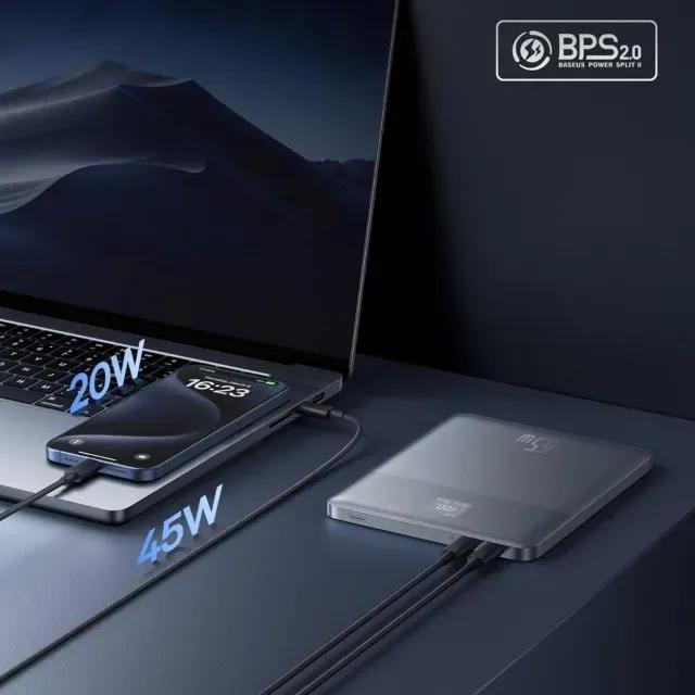 پاوربانک فوق نازک 12000 باسئوس مدل  Baseus Blade 2 P10063801323 توان 65 وات image gallery
