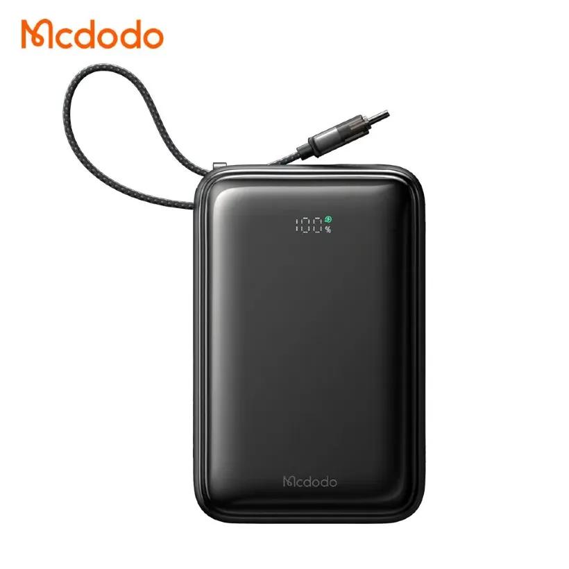 پاوربانک 20000 مک دودو مدل MC-6370 توان 65 وات همراه با کابل متصل image gallery