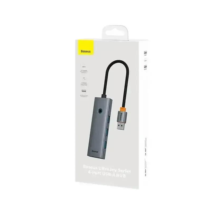 هاب 4 پورت باسئوس مدل Baseus UltraJoy Type-A to USB3.0 BS-OH108 image gallery