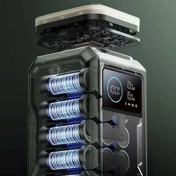 پاوربانک 75000 جویروم مدل JR-PBF10 توان 100 وات image gallery