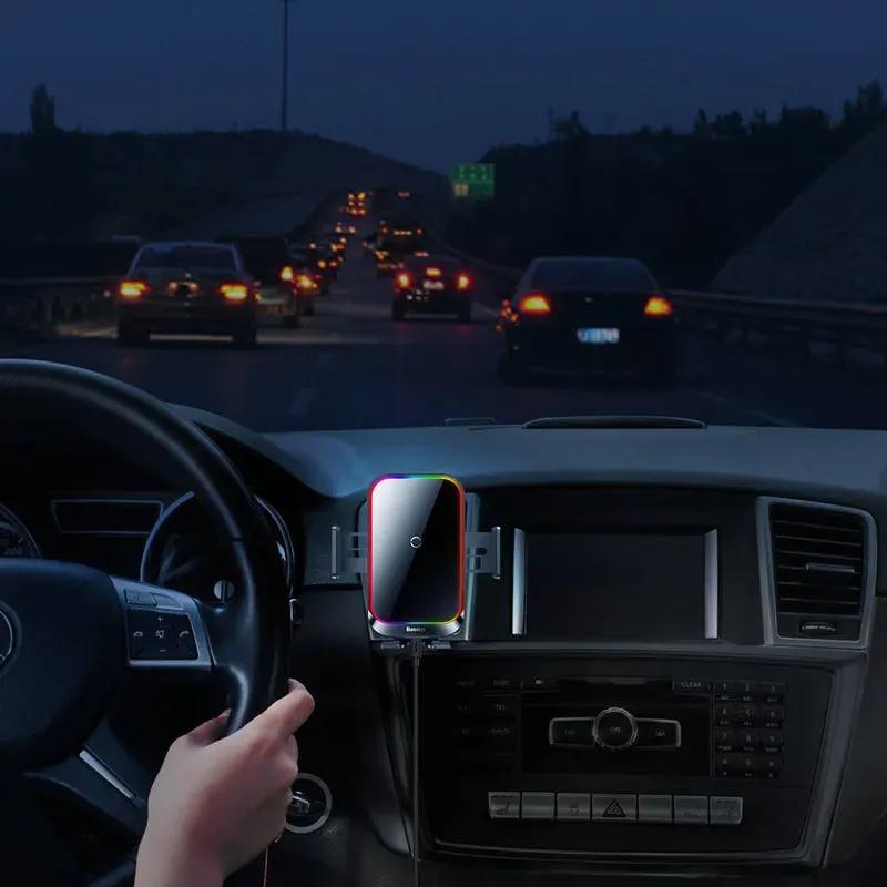 هولدر و شارژر وایرلس دریچه کولری باسئوس مدل SUDD000001 image gallery