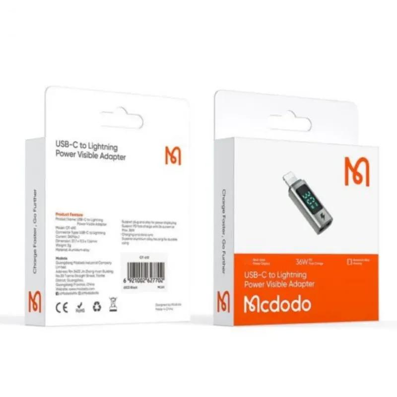 تبدیل لایتنینگ به Type-c مک دودو مدل  OT-6100 توان 36 وات image gallery