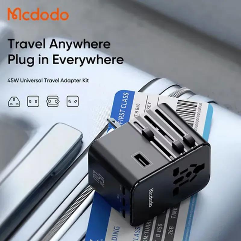 شارژر دیواری و مبدل برق مک دودو مدل CP-327 توان 45 وات همراه با کابل image gallery