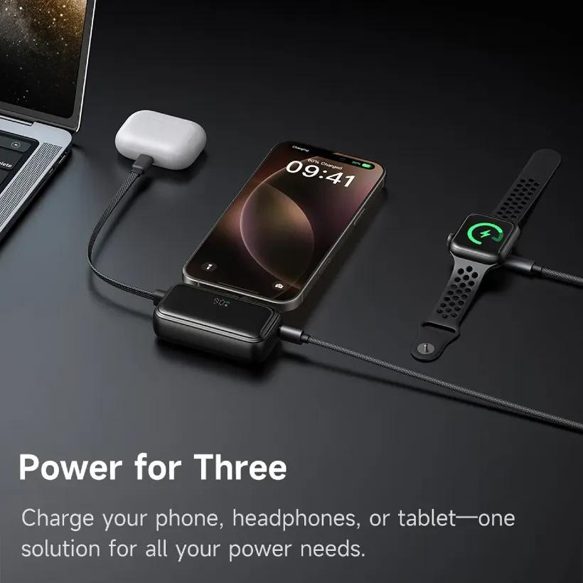 پاوربانک 5000 مک دودو مدل MC-7760 توان 22.5 وات همراه با کانکتور Type-C image gallery