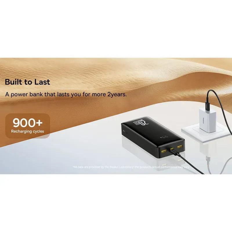 پاوربانک 18400 باسئوس مدل LifePO4 P10071000113-00 توان 20 وات image gallery