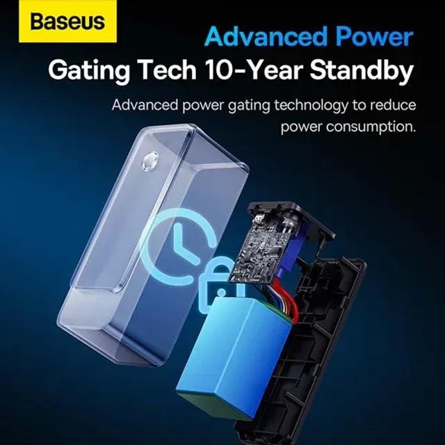 پاوربانک و جامپ استارتر خودرو 6000 میلی آمپر باسئوس مدل  CH006 Super Energy Alpha C00259200121-00 image gallery