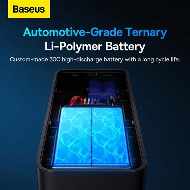پاوربانک و جامپ استارتر خودرو 6000 میلی آمپر باسئوس مدل  CH006 Super Energy Alpha C00259200121-00 image gallery