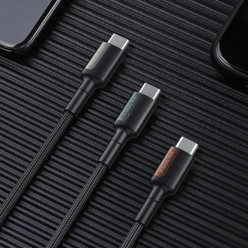 کابل تبدیل USB-C کولا مدل KL-X06 طول 1 متر  ۶۵ وات image gallery