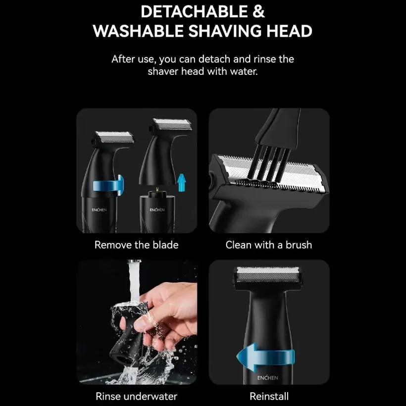 ماشین اصلاح چندکاره شیائومی مدل Enchen Spark 5 image gallery