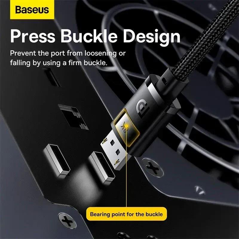 کابل بیسوس مدل BS-OH143 8K طول 2 متر image gallery