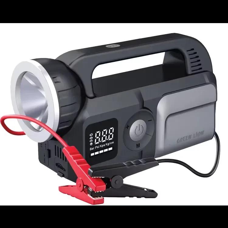 پاوربانک و کمپرسور باد و جامپ استارتر گرین لاین مدل Savior 12V Jump Starter ظرفیت ۲۴۰۰۰ میلی آمپرساعت image gallery