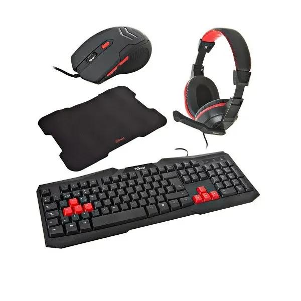 ست گيمينگ تراست مدل Trust ZIVA Bundle 4IN1 image gallery